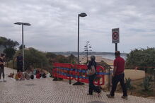 Acesso à praia da Rocha fechado por precaução  
