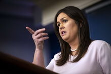 Sarah Huckabee Sanders, porta-voz da Casa Branca