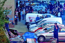 Derrocada muro Braga