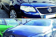 Viaturas topo de gama confiscadas aos suspeitos