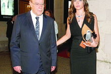 Pinto da Costa e a 'ex' Fernanda Miranda