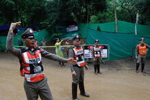 Resgate de crianças e treinador da gruta na Tailândia já começou