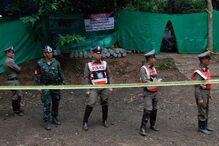 Resgate de crianças e treinador da gruta na Tailândia já começou