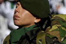 Mulher espanhola no exército 