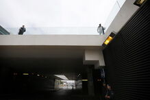  Chegada ao Campus de Justiça dos detidos do Hells Angels 