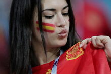 Adeptas deslumbram nas bancadas do Mundial