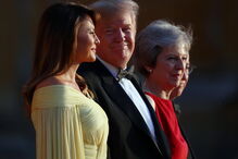 Trump em Londres 