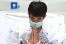 Jovens que estiveram presos em gruta na Tailândia estão hospitalizados