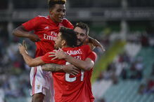 Gedson Fernandes no Jogo Benfica- Setúbal da pré-época