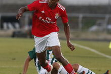 Gedson Fernandes no Jogo Benfica- Setúbal da pré-época