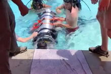 Submarino concebido por Ellon Musk para resgate na Tailândia