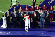 Presidente croata encantou o mundo na final do Mundial 2018