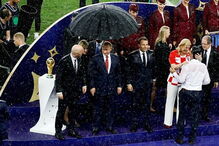 Presidente croata encantou o mundo na final do Mundial 2018