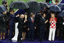 Presidente croata encantou o mundo na final do Mundial 2018