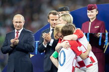 Presidente croata encantou o mundo na final do Mundial 2018