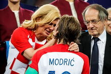 Presidente croata encantou o mundo na final do Mundial 2018