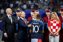 Presidente croata encantou o mundo na final do Mundial 2018