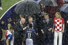 Presidente croata encantou o mundo na final do Mundial 2018
