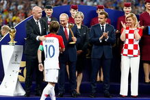 Presidente croata encantou o mundo na final do Mundial 2018