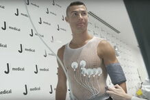 Cristiano Ronaldo em exames médicos na Juventus