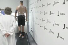 Cristiano Ronaldo em exames médicos na Juventus