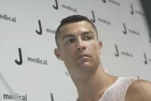 Cristiano Ronaldo em exames médicos na Juventus