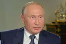 Vladimir Putin durante a entrevista