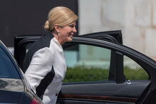 Presidente croata na visita a Portugal em maio de 2018