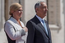 Presidente croata na visita a Portugal em maio de 2018