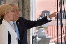 Presidente croata na visita a Portugal em maio de 2018