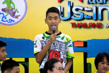 Meninos resgatados de gruta na Tailândia