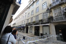 Incêndio na Baixa de Lisboa