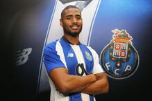 Saidy Janko na apresentação como jogador do FC Porto