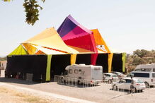 Recinto do festival Boom em Idanha-a-Nova