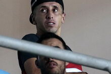 Herrera surgiu com novo visual no Estádio do Algarve