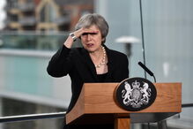 Theresa May, primeira-ministra de Inglaterra