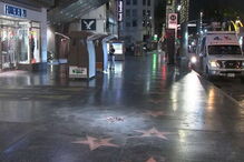 Estrela de Donald Trump foi vandalizada na Walk of Fame em Hollywood