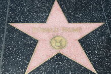 Estrela de Donald Trump foi vandalizada na Walk of Fame em Hollywood