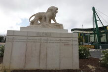Estátua do leão em Alvalade foi vandalizada
