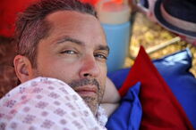 Vicente Alves do Ó na rodagem do filme 