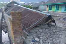 Sismo em Lombok, Indonésia