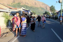 Sismo em Lombok, Indonésia