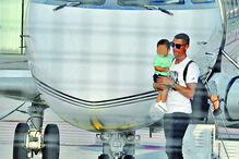 Ronaldo à chegada a Turim