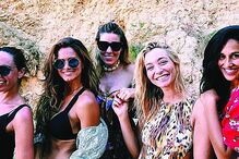 Cláudia Vieira, Rita Pereira e amigas