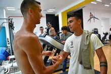 Cristiano Ronaldo já treina na Juventus
