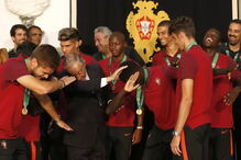 Marcelo fez a festa com os campeões da europa sub-19