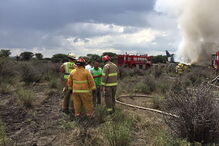 Avião cai no México	