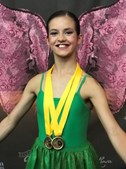 Carolina Costa arrecadou quatro medalhas de ouro