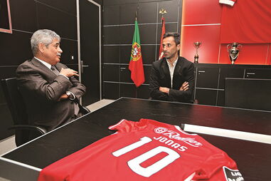 Luís Filipe Vieira e Jonas