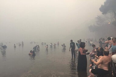Incêndios na Grécia 